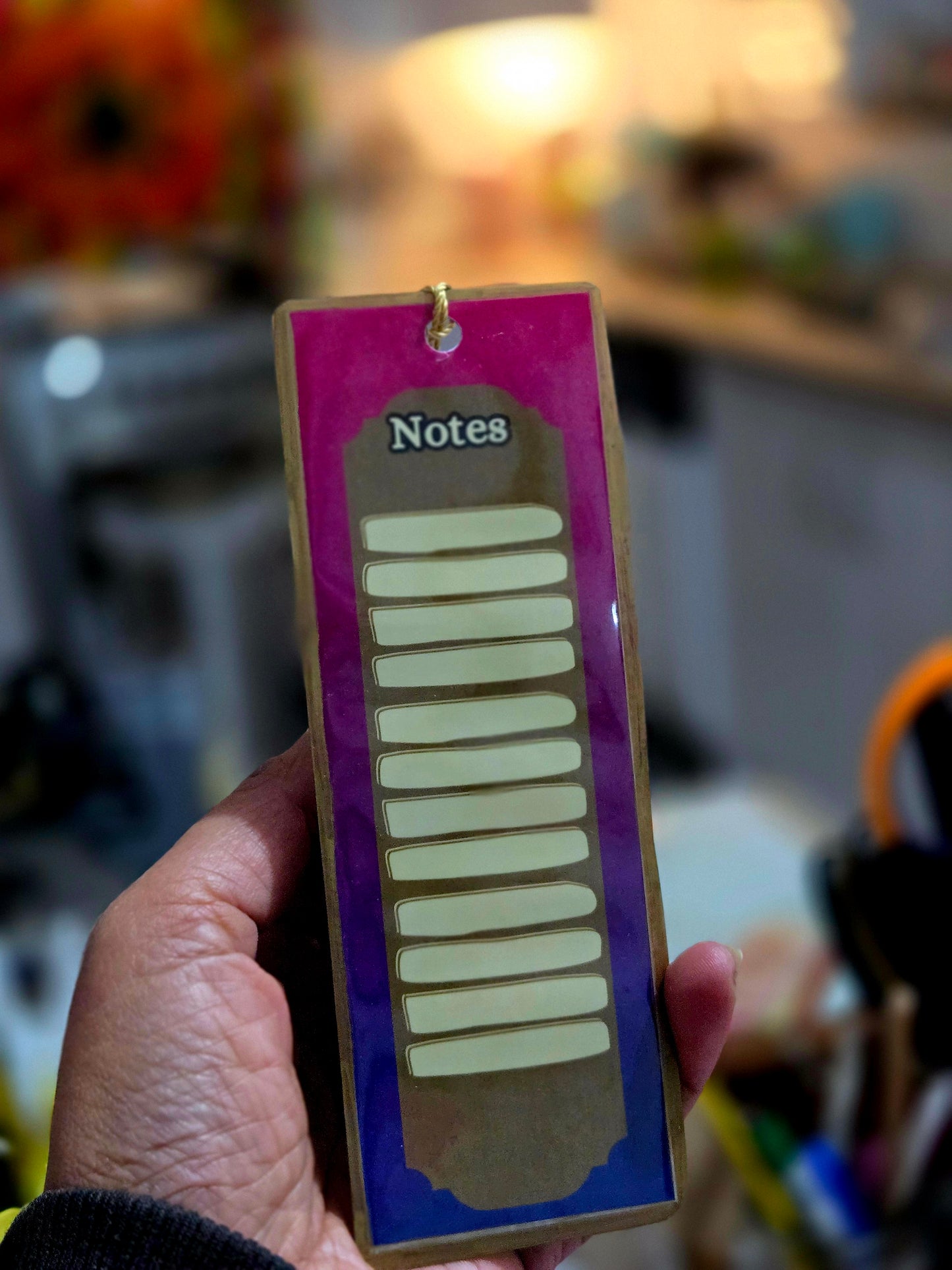 Mushroom Campervan Bookmark