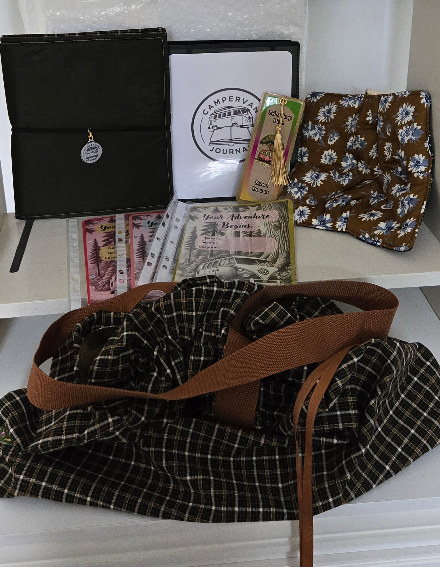 The Campsite Box ( Wax green Journal )