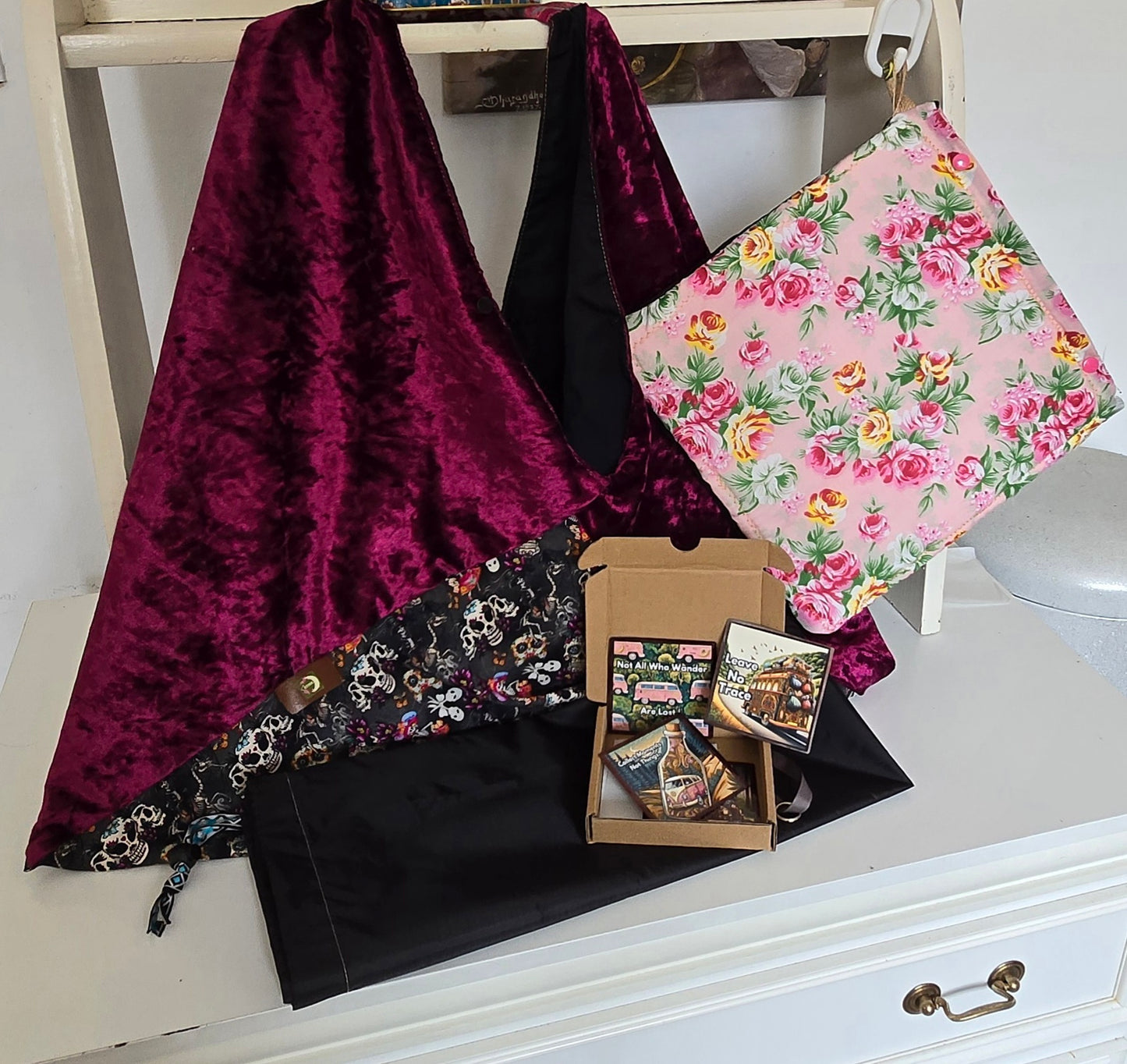 The Fuel Box ( Burgundy Moonies bag )