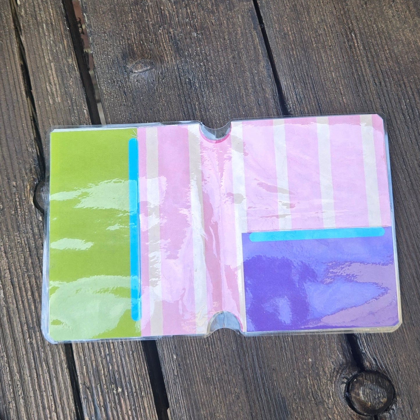 E . Pocket Journal Laminated Sleeve Insert.