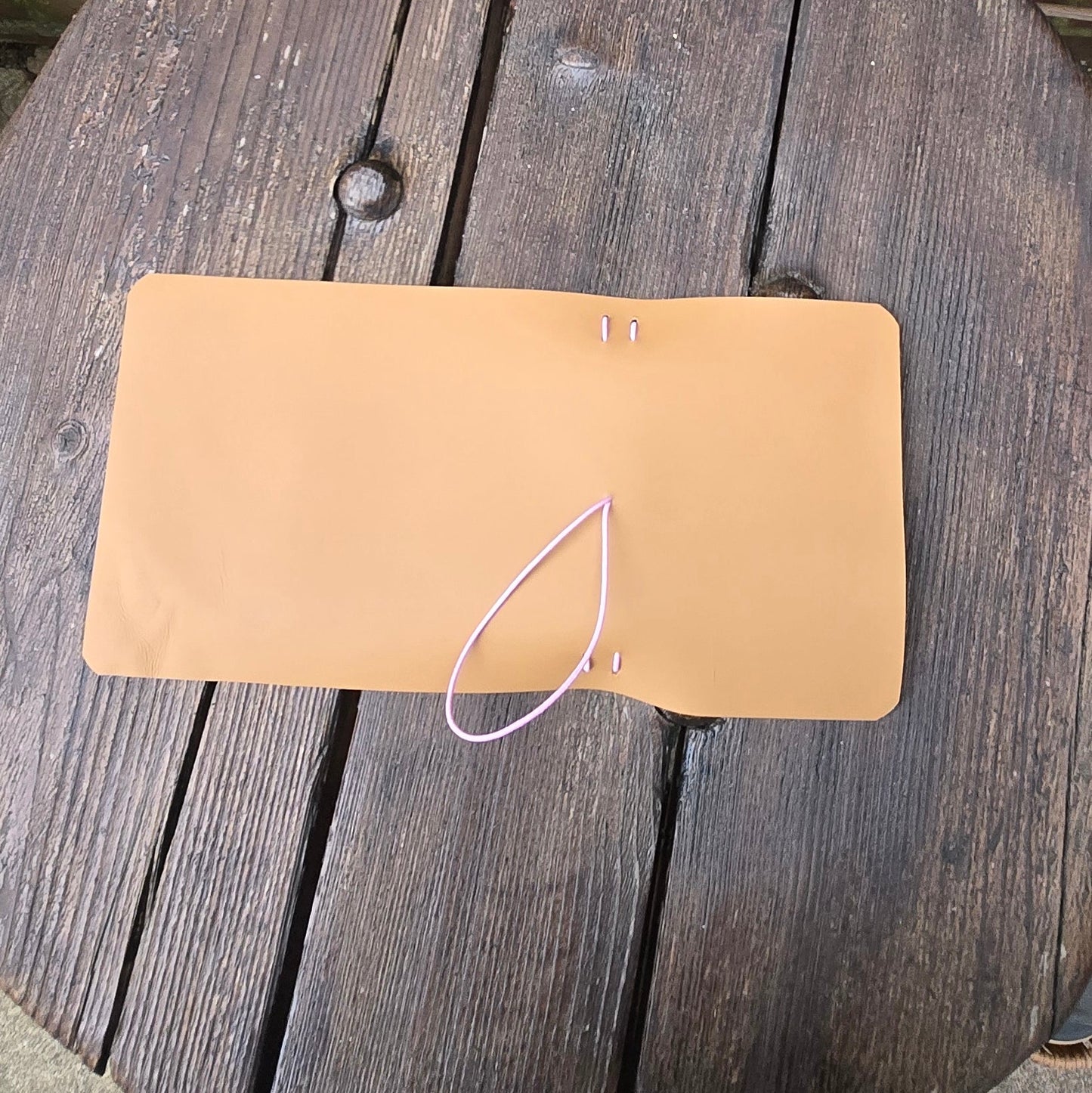 A. Leather Pocket Journal Cover.