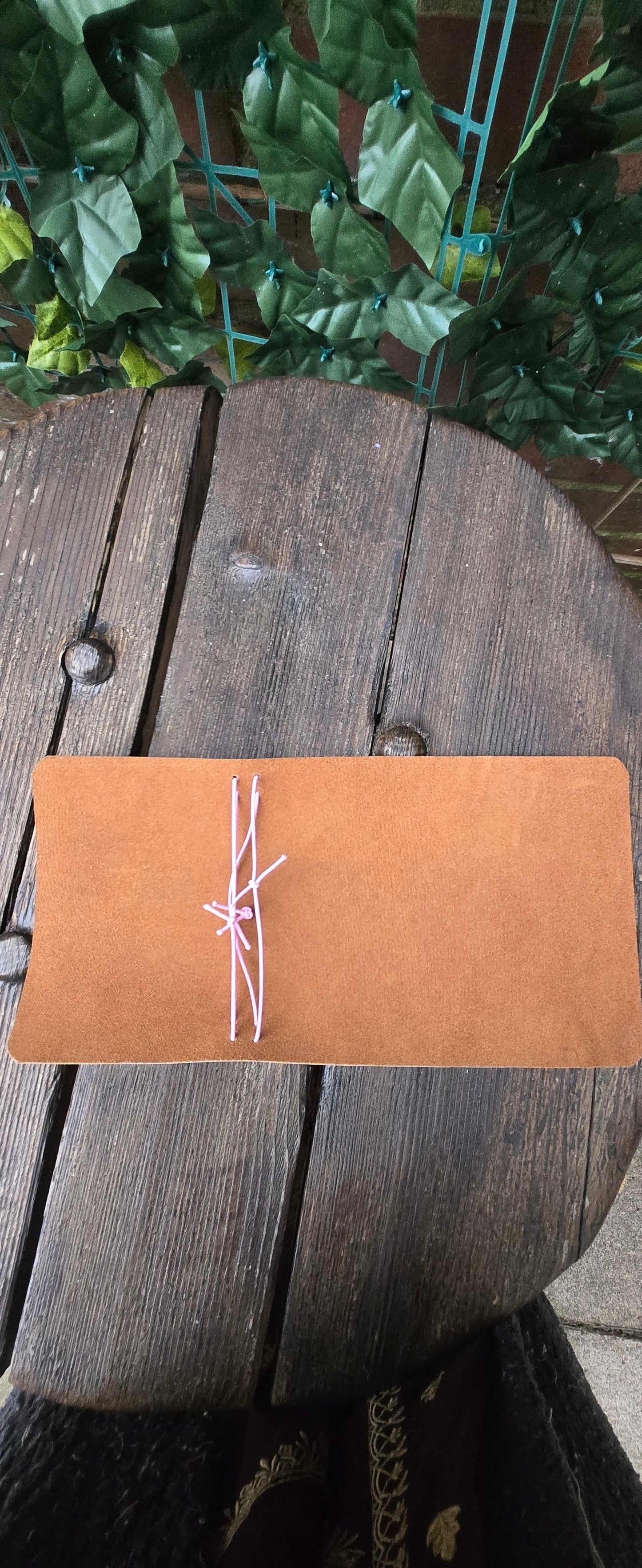 A. Leather Pocket Journal Cover.