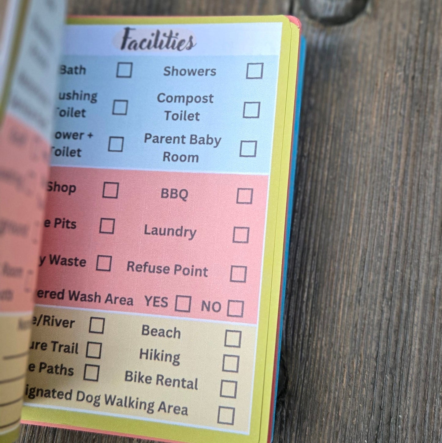 B. Campervan Pocket Journal