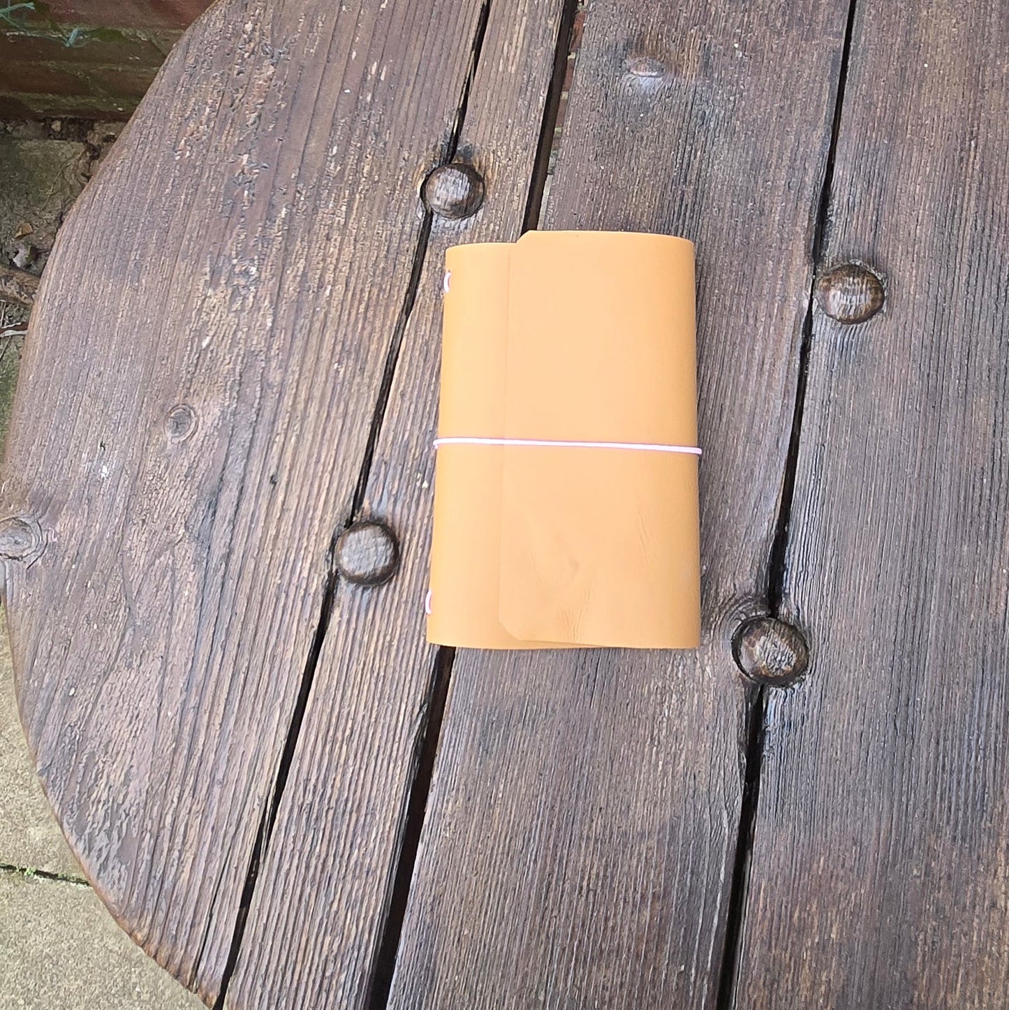 A. Leather Pocket Journal Cover.